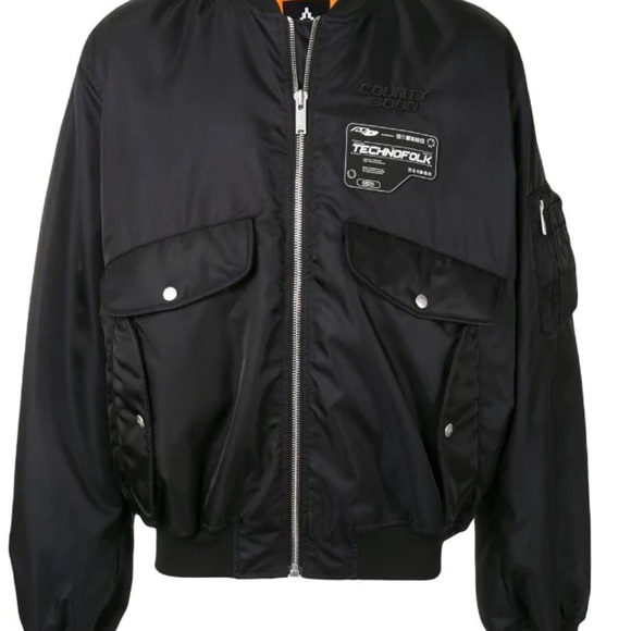 Marcelo Burlon County of Milan bomber jacket L - Picture 5 of 10